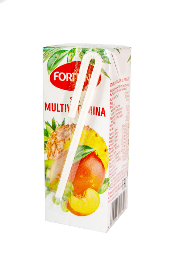 Multivitaminų sultys 0,2 l.